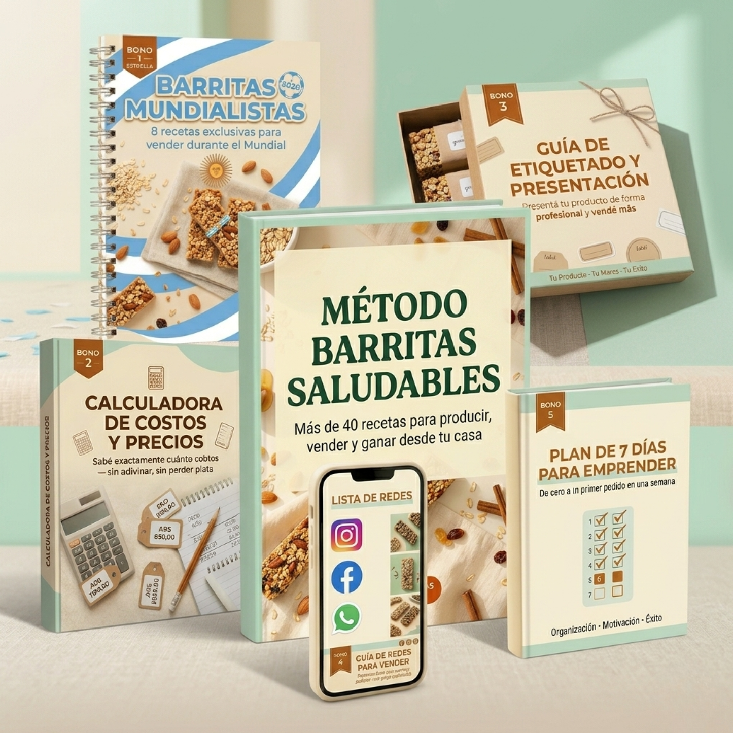 METODO BARRITAS SALUDABLES: TU COCINA-TU NEGOCIO- TU LIBERTAD
